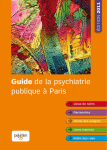 Le guide de la psychiatrie publique à Paris