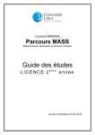 Livret pédagogique L2 - UFR de Mathématiques