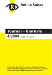 Journal – Giornale Retina Suisse