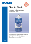 Clear Dry Classic