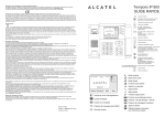 Téléchargez le mode d`emploi - Alcatel