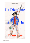 La Dictature à la Française.net - Conseil National de Transition