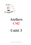 CM2 - Unité 3 - Académie de Limoges