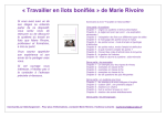 « Travailler en îlots bonifiés » de Marie Rivoire