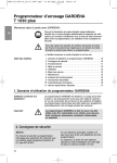 Programmateur d`arrosage GARDENA T 1030 plus