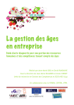 La gestion des âges en entreprise - Charte de la Diversité Lëtzebuerg