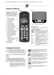 Gigaset AL140/AL145 Consignes de sécurité $ ƒ