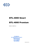 BTL-4000 Smart BTL-4000 Premium