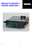 NAGRA ARES BB_NOTICE - Service Audiovisuel