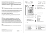 Téléchargez le mode d`emploi - Alcatel