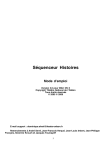 Séquenceur Histoires - Odéon, théâtre de l`Europe