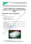 remplissage epson B300 XXL rechargeable