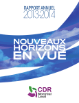 revue des activités 2013-2014 - Coopérative de développement