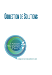 collection de solutions tome 1