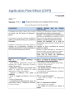 Application FleurOfruit (2009) - Les SVT dans l`académie de Versailles