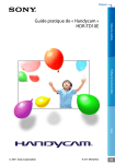 Guide pratique de « Handycam » HDR