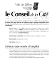 Conseil de la Cité