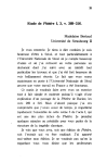 Etude de Phèdre 1, 3, v. 269-316. Madelaine Bertaud - S