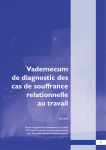 Vademecum de diagnostic des cas de souffrance relationnelle au