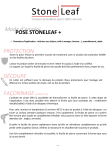 PROTECTION DÉCOUPE POSE STONELEAF + Mode d`emploi