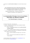 La consommation d`énergie à travers les pratiques domestiques des