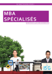 MBA SPéCIALISéS