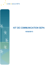 Kit de communication SEPA - Direction générale du Trésor