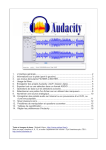 Tutoriel Audacity