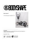 MODE D`EMPLOI 4719.345 Bodyshape Crosstrainer CT