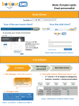 Mode d`emploi rapide Envoi personnalisé Accès