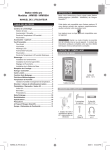 Station météo pro Modèles : WMR80 / WMR80A - Station