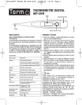 thermometre digital mt-101r