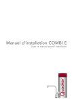 Manuel d`installation COMBI E