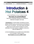 Introduction à Hot Potatoes 4