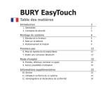 BURY EasyTouch