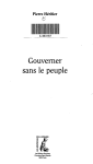 Gouverner sans le peuple