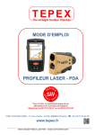 MODE D`EMPLOI PROFILEUR LASER