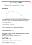 TP 10: Mouvement parabolique