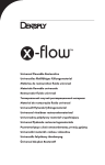 Mode d`emploi X-Flow