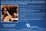 etre employeur belge en france : mode d`emploi