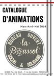 Catalogue d`animations