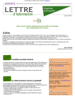 La lettre d`information du 4/03/2014 - Assistance