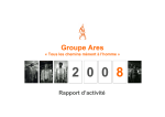 Ares - Rapport d`activité 2008 VC