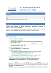 Modifications Techniques SST et PSC1