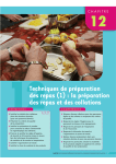 Techniques de préparation des repas (1)€: la