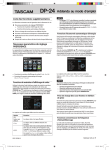 DP-24 Owner`s Manual addenda