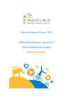 Velo-city Nantes France 2015 Mode d`emploi pour soumettre votre