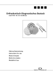 Orthodontisch-Diagnostisches Besteck