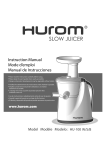 SLOW JUICER