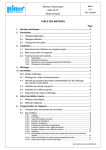 Afficheur électronique EDU 32 FP Mode d`emploi TABLE DES